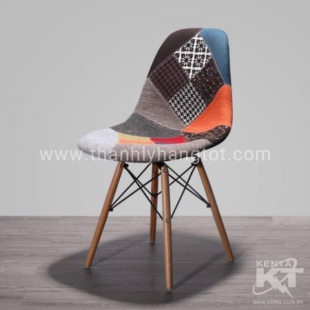 Ghế Eames Thổ Cẩm 1028E