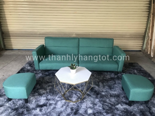 Ghế sofa xanh lá 1110x865x380