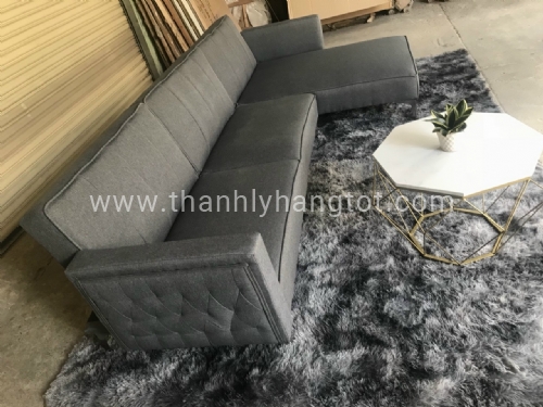 Sofa chữ L xám D275 x R150