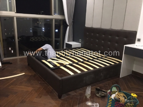 Vạt giường nam cong GG1600 (160X200)