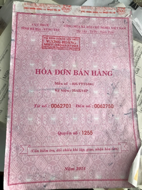 Phí xuất hóa đơn 5%