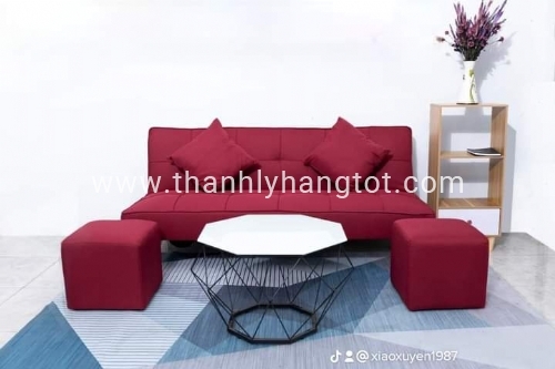 Sofa bed đỏ