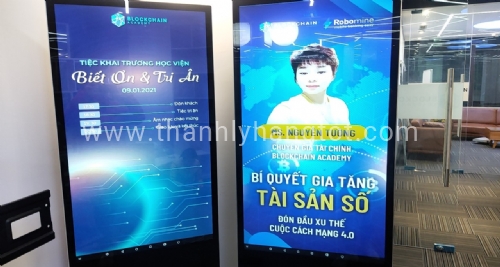 màn hình quảng cáo, 49in , kết nối wf