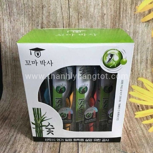 Bàn chải đánh răng Bossi than tre hoạt tính