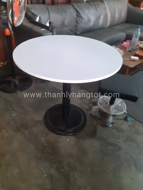 Bàn tròn đường kính 80 , (chân gang)