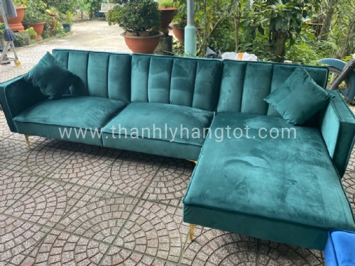 Sofa green D275 x R150