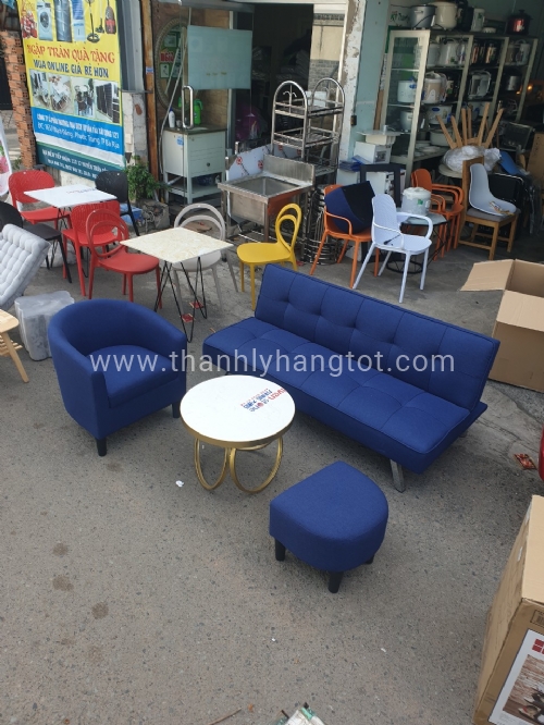 combo bàn ghế sofa bed+bàn+sofa đơn+đôn