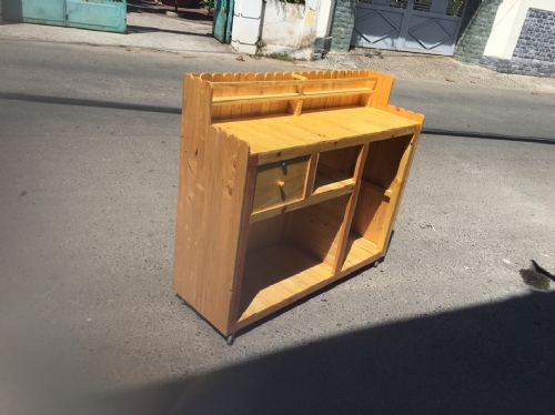 QUẦY GỖ THÔNG 80 KHÔNG MAI